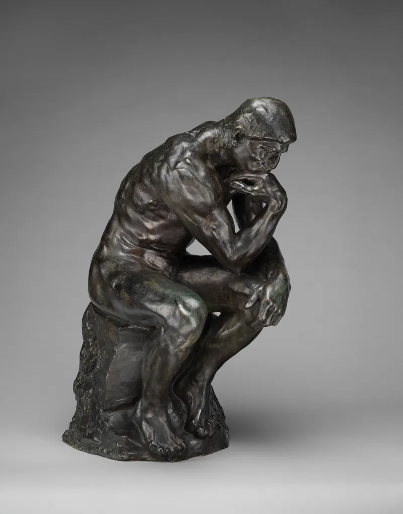The Thinker by Auguste Rodin